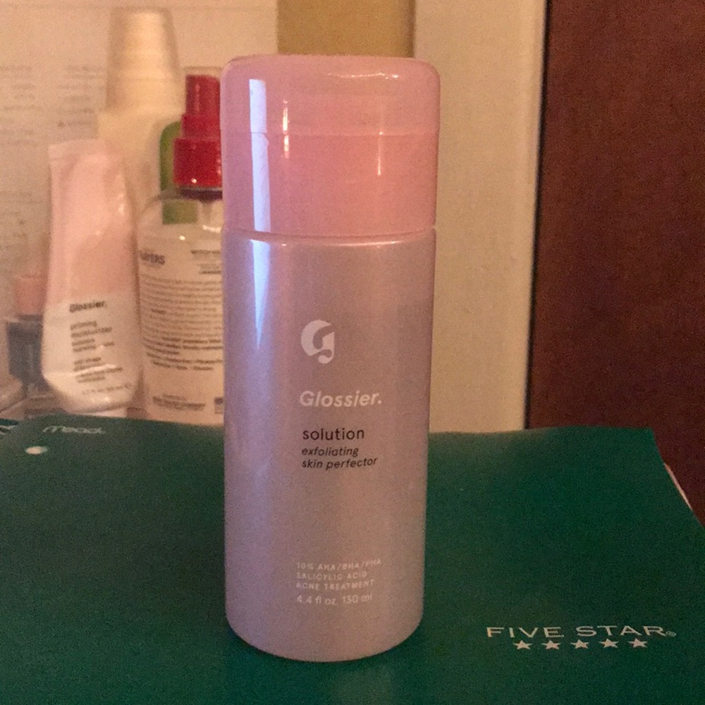glossier solution!